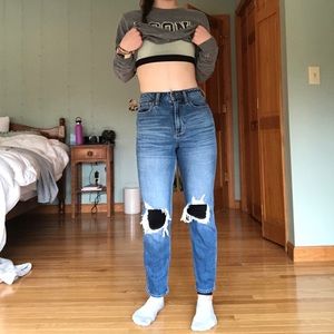 Ultra High-Rise Mom Jeans